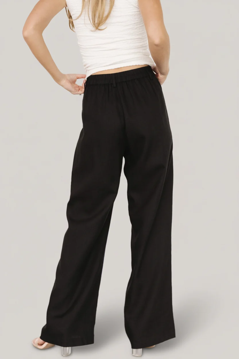 Malin Wide Leg Pants - Linen Trousers 5 Malin Wide Leg Pants - Linen Trousers