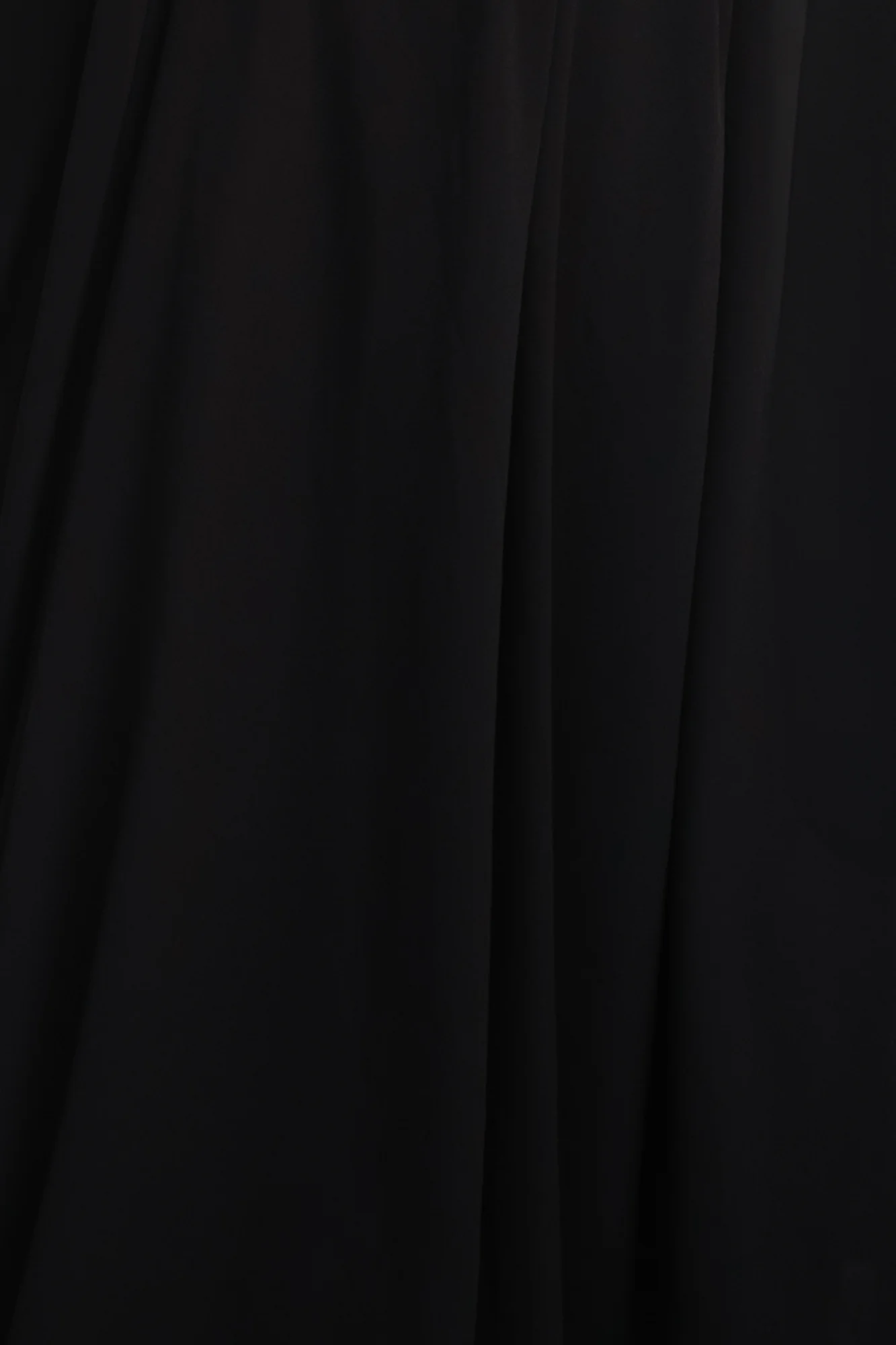 Fabric Swatch - Rebecca Chiffon (Black) 5 Fabric Swatch - Rebecca Chiffon (Black)