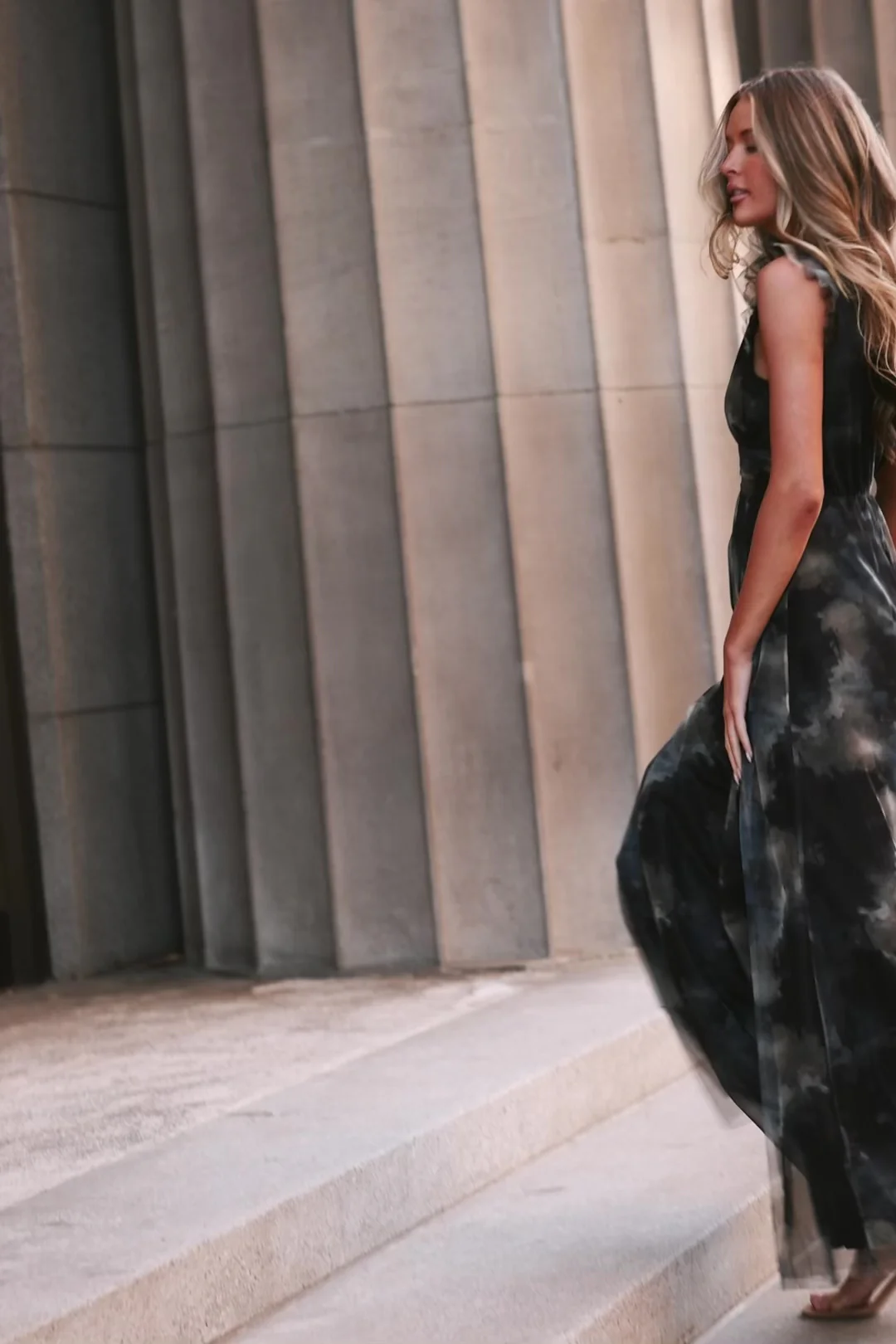 Adelyn Maxi Dress - Midnight Floral Maxi