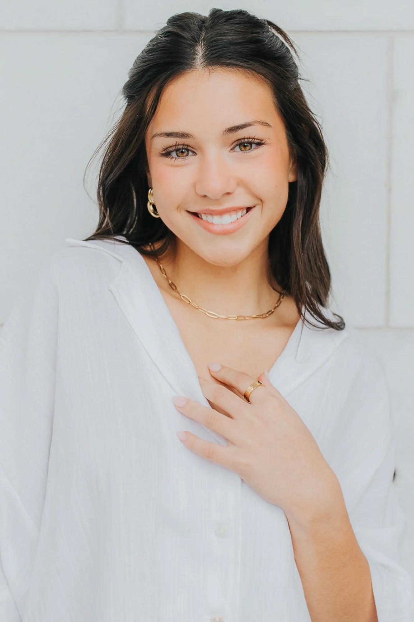 The Eloise Necklace — 18K Gold Link Necklace