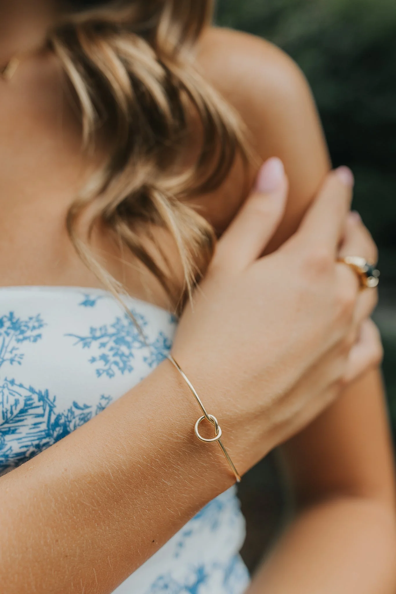 The Kate Bangle — 18K Gold Over Titanium Cuff