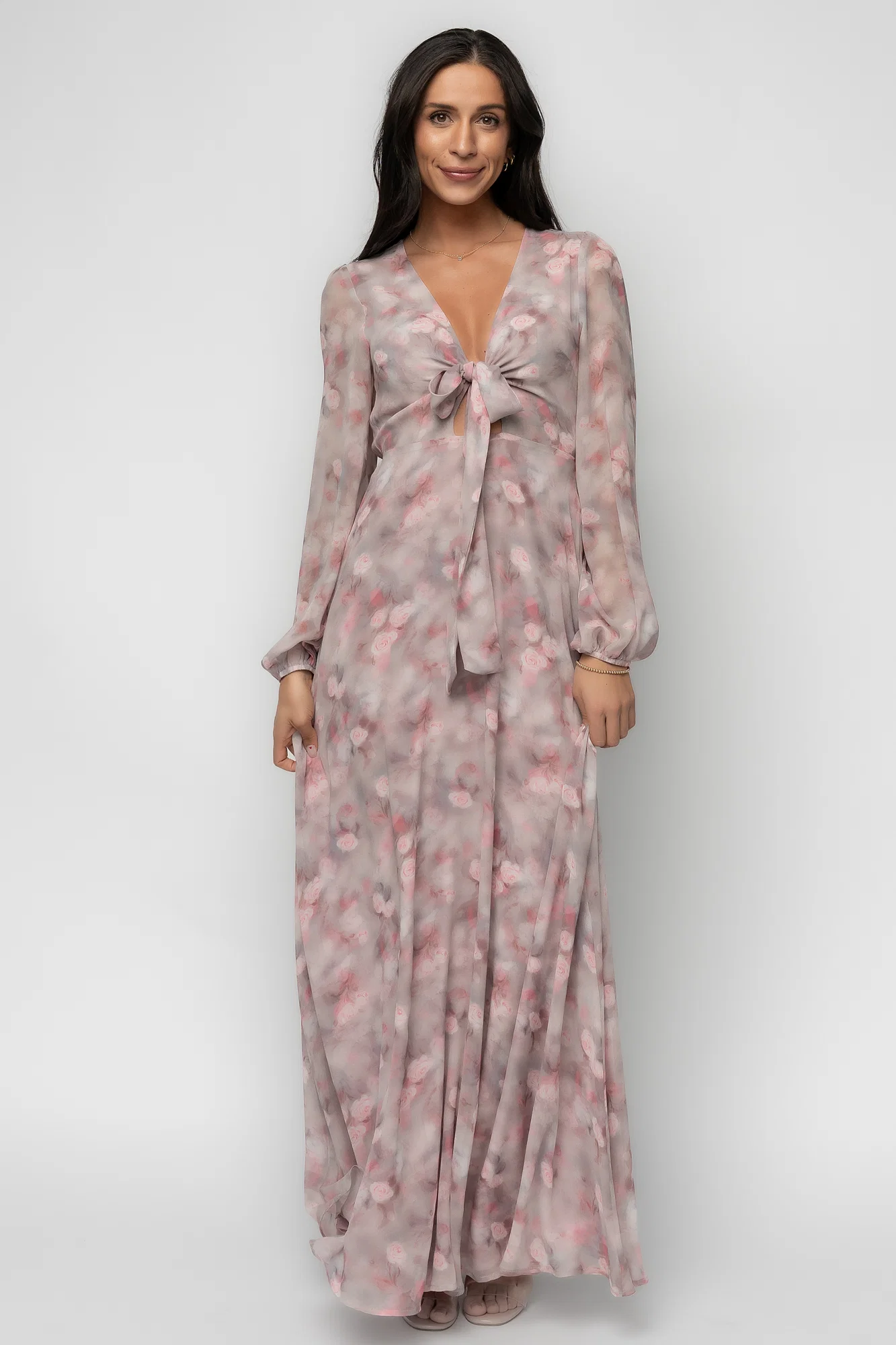 Ensley Maxi Dress, Dusty Rose Floral 16 Ensley Maxi Dress, Dusty Rose Floral