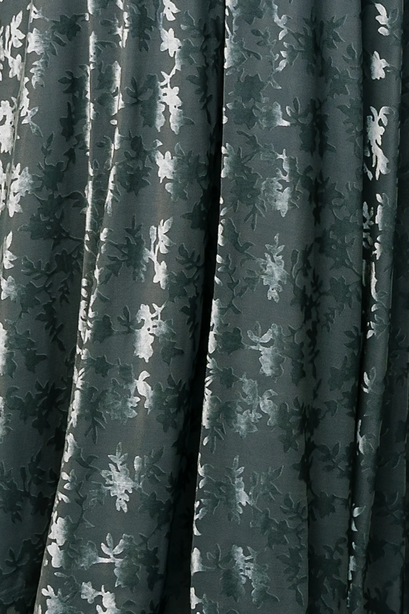 Veronica Velvet Fabric Swatch — Slate Blue
