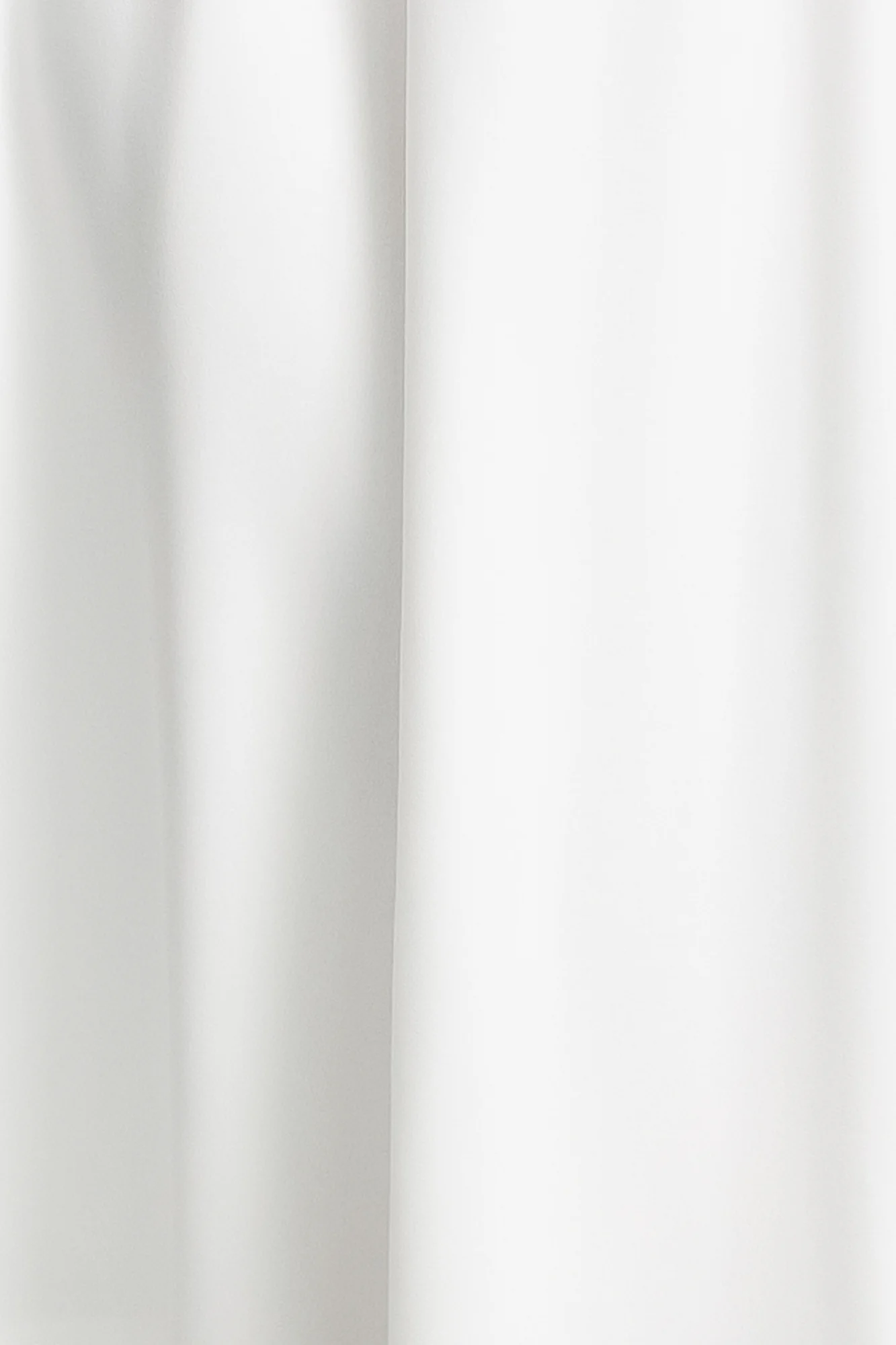 Colette Chiffon Fabric Swatch - White Sample