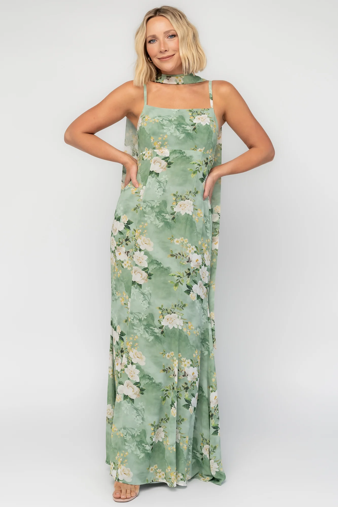 Province Maxi Dress | Sage Floral 1 Province Maxi Dress | Sage Floral