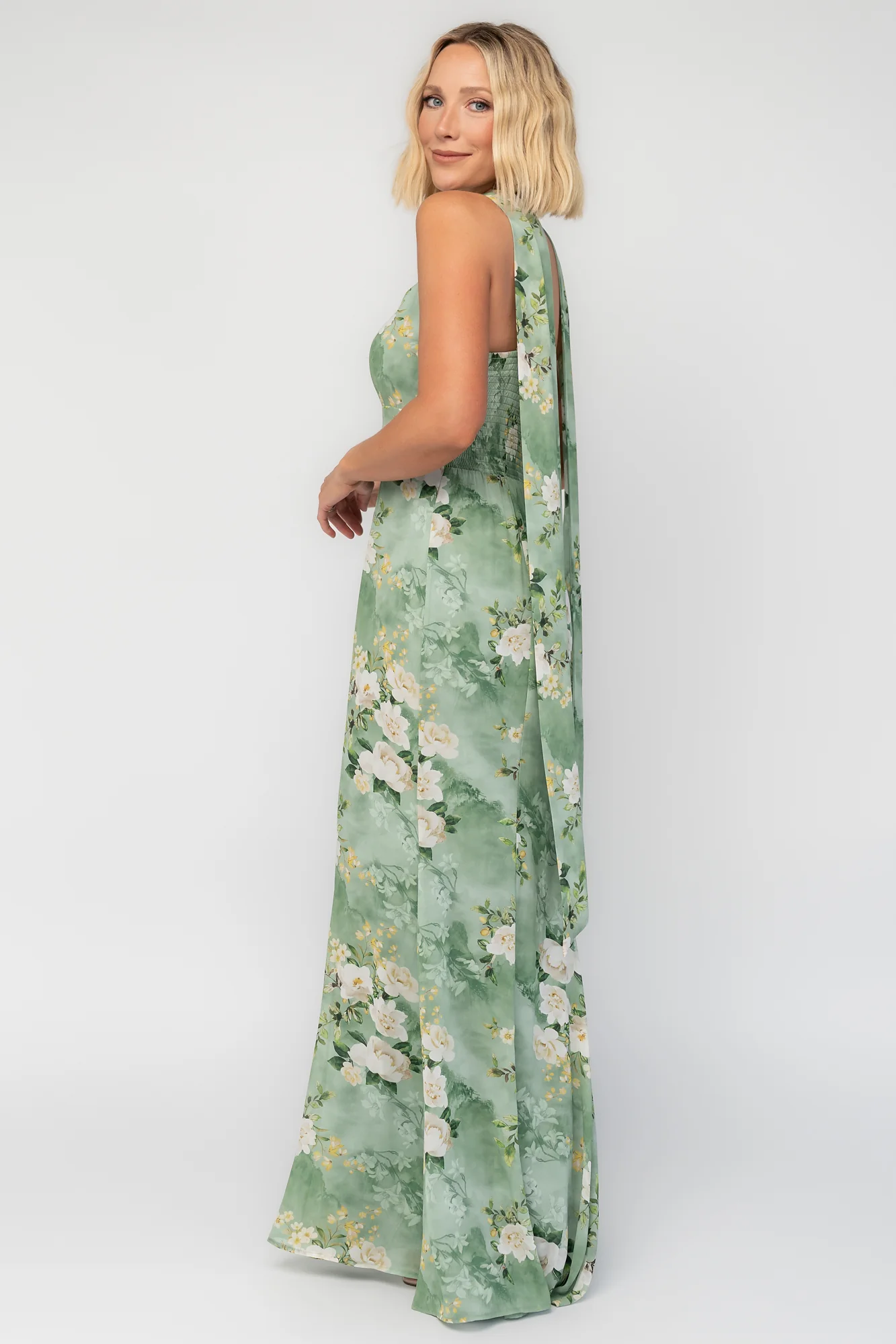 Province Maxi Dress | Sage Floral 4 Province Maxi Dress | Sage Floral