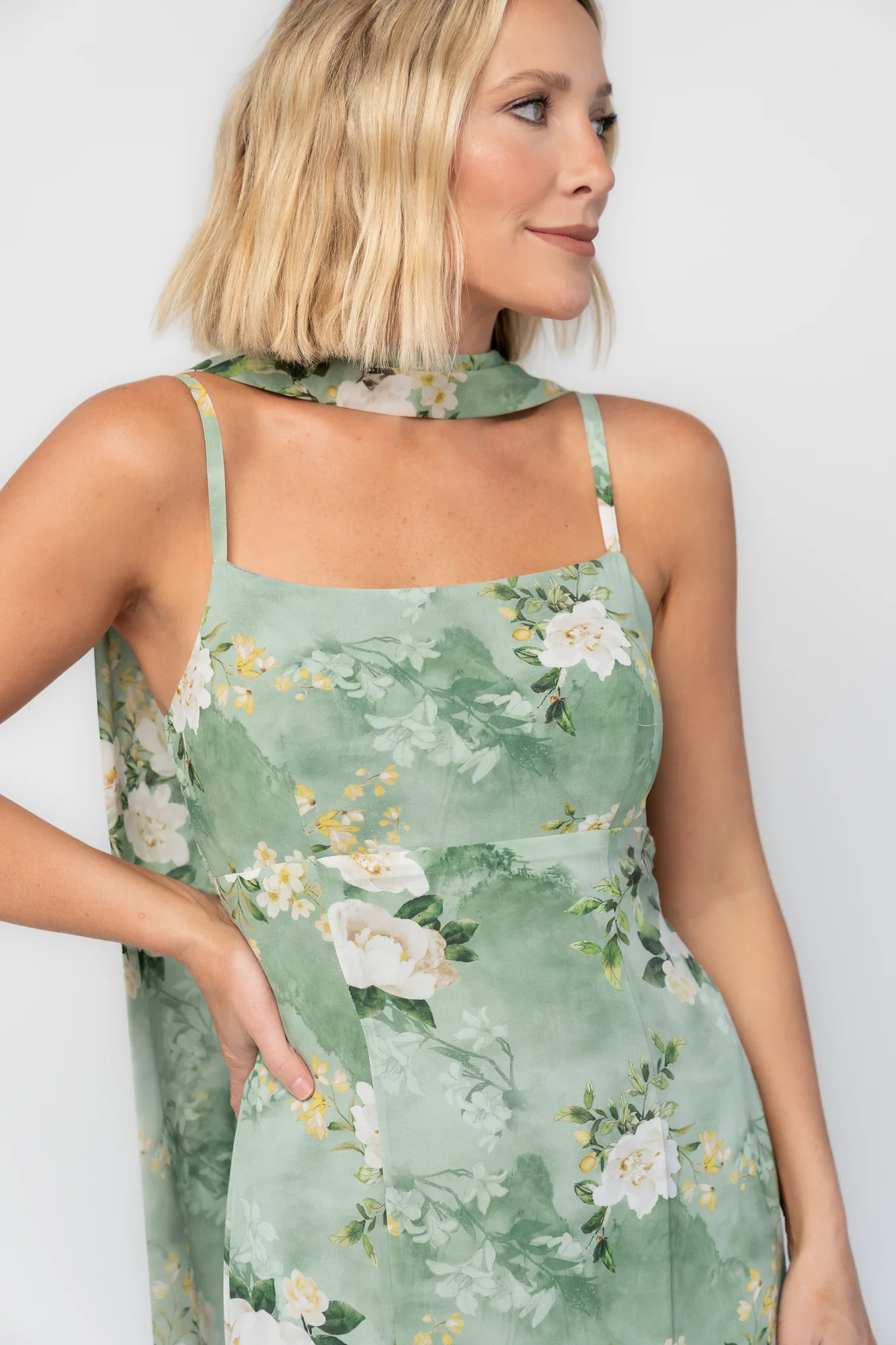 Province Maxi Dress | Sage Floral 7 Province Maxi Dress | Sage Floral