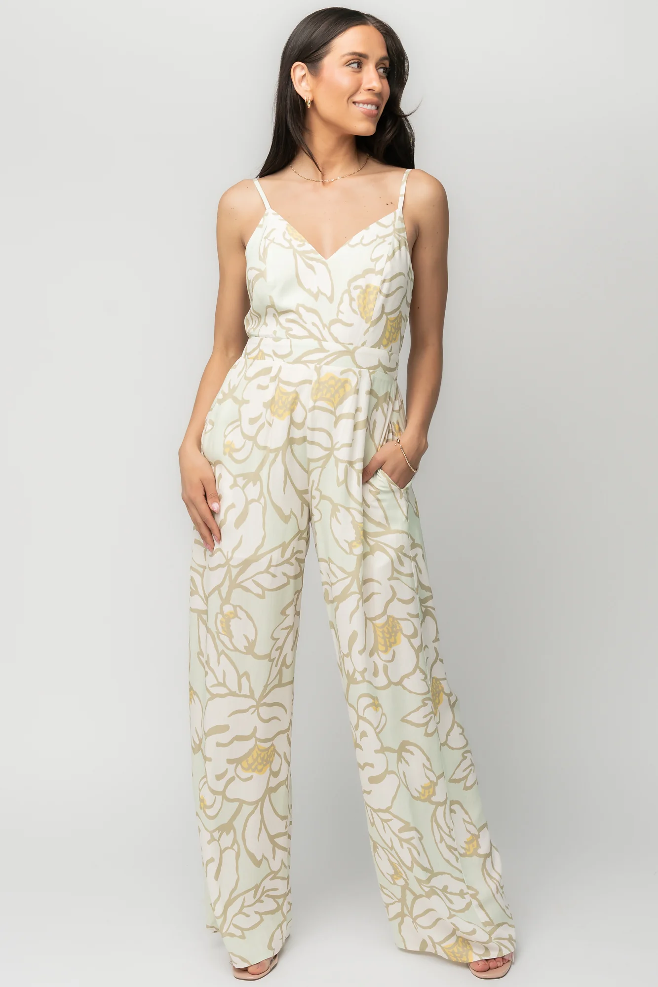 Ember Jumpsuit | Light Sage
