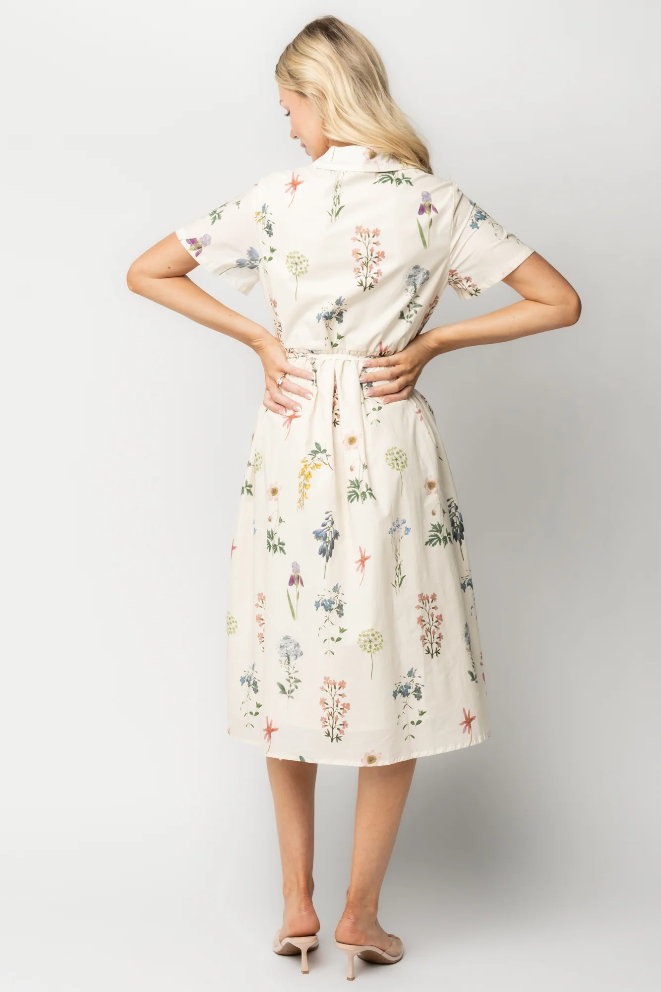 Marley Midi Dress | Ivory + Multi Floral 5 Marley Midi Dress | Ivory + Multi Floral