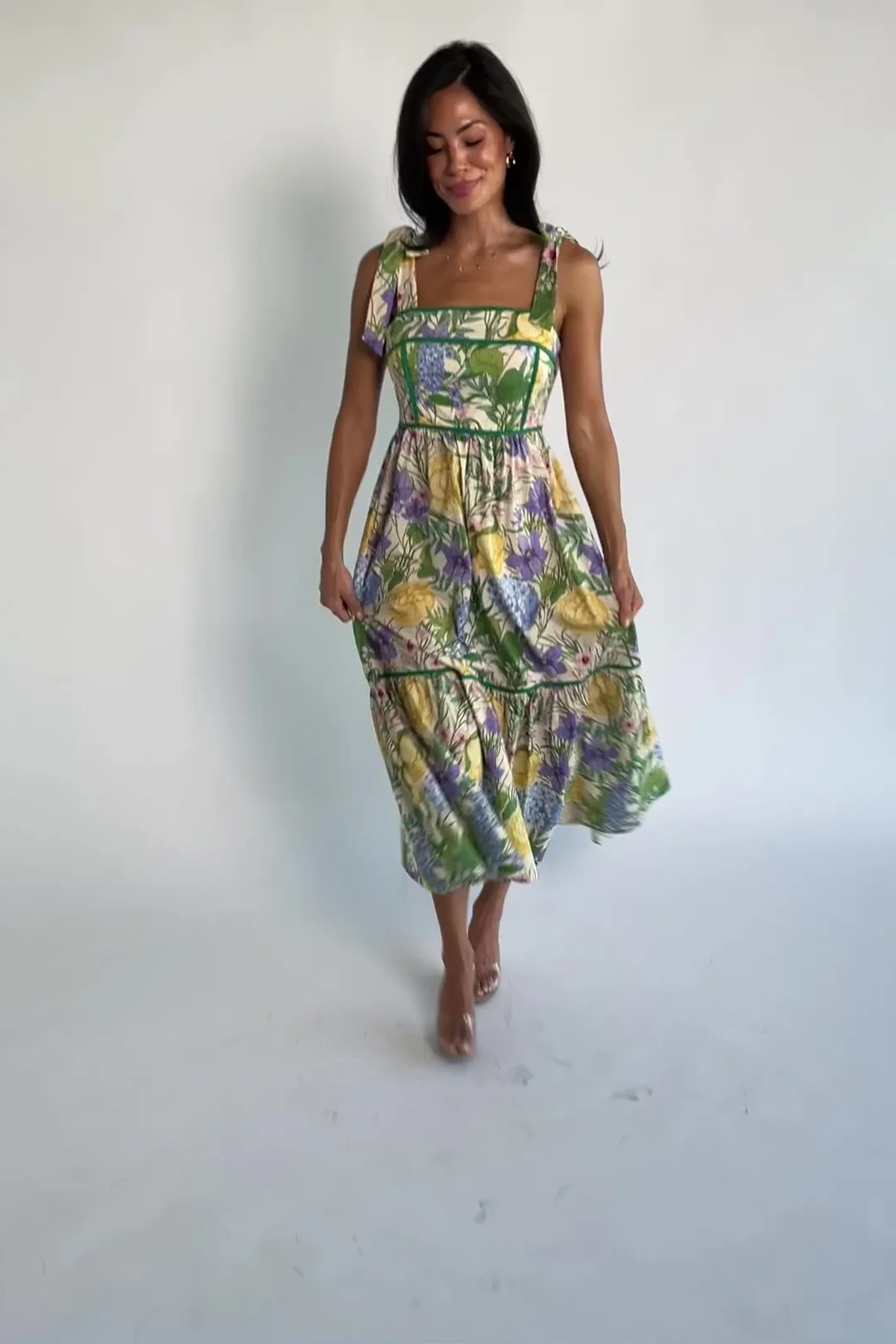Torres Midi Dress | Multi Floral