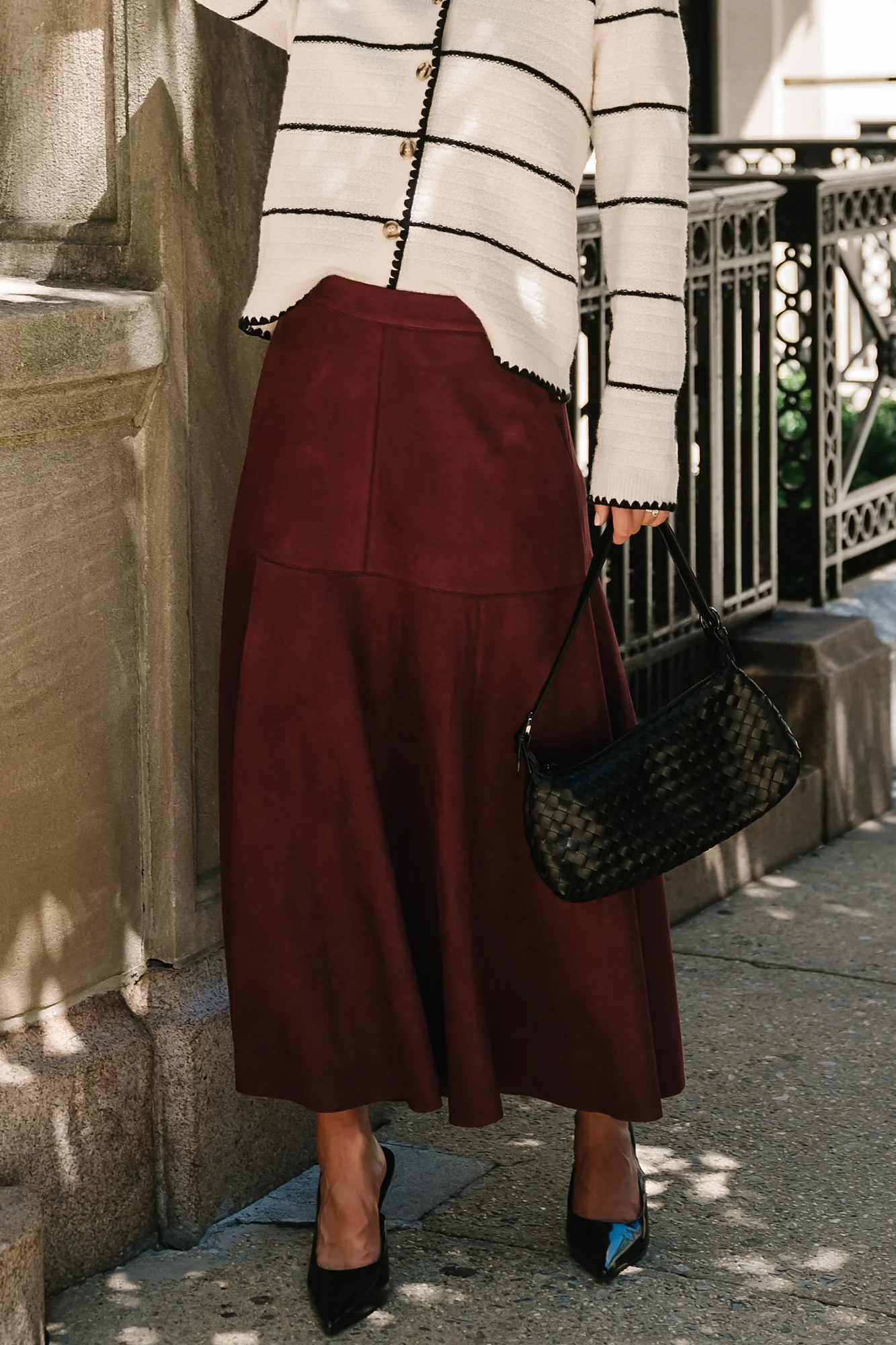 Tona Faux Suede Skirt | Mulberry 17 Tona Faux Suede Skirt | Mulberry
