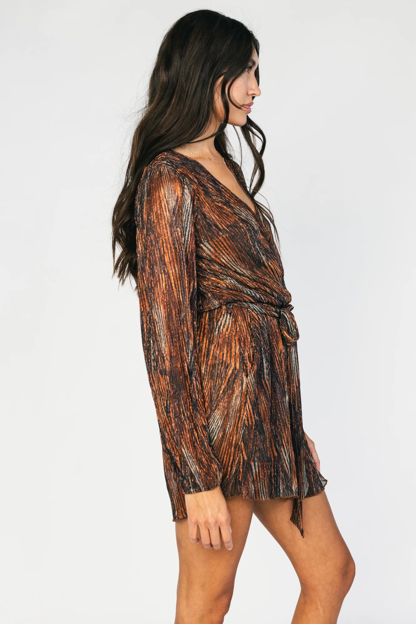 Nightfall Romper | Bronze Shimmer 7 Nightfall Romper | Bronze Shimmer