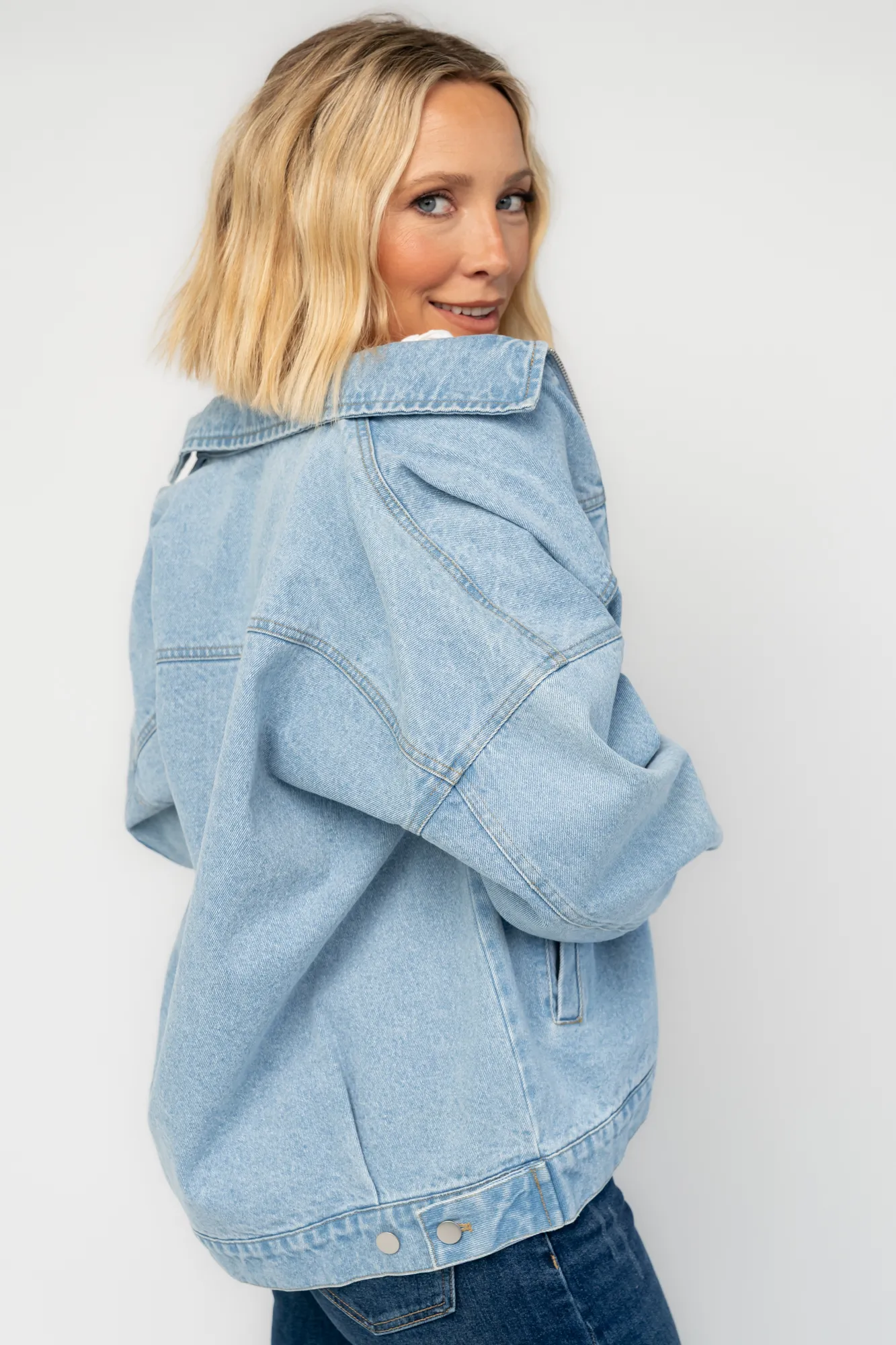 Hawthorne Jacket | Blue Denim 7 Hawthorne Jacket | Blue Denim