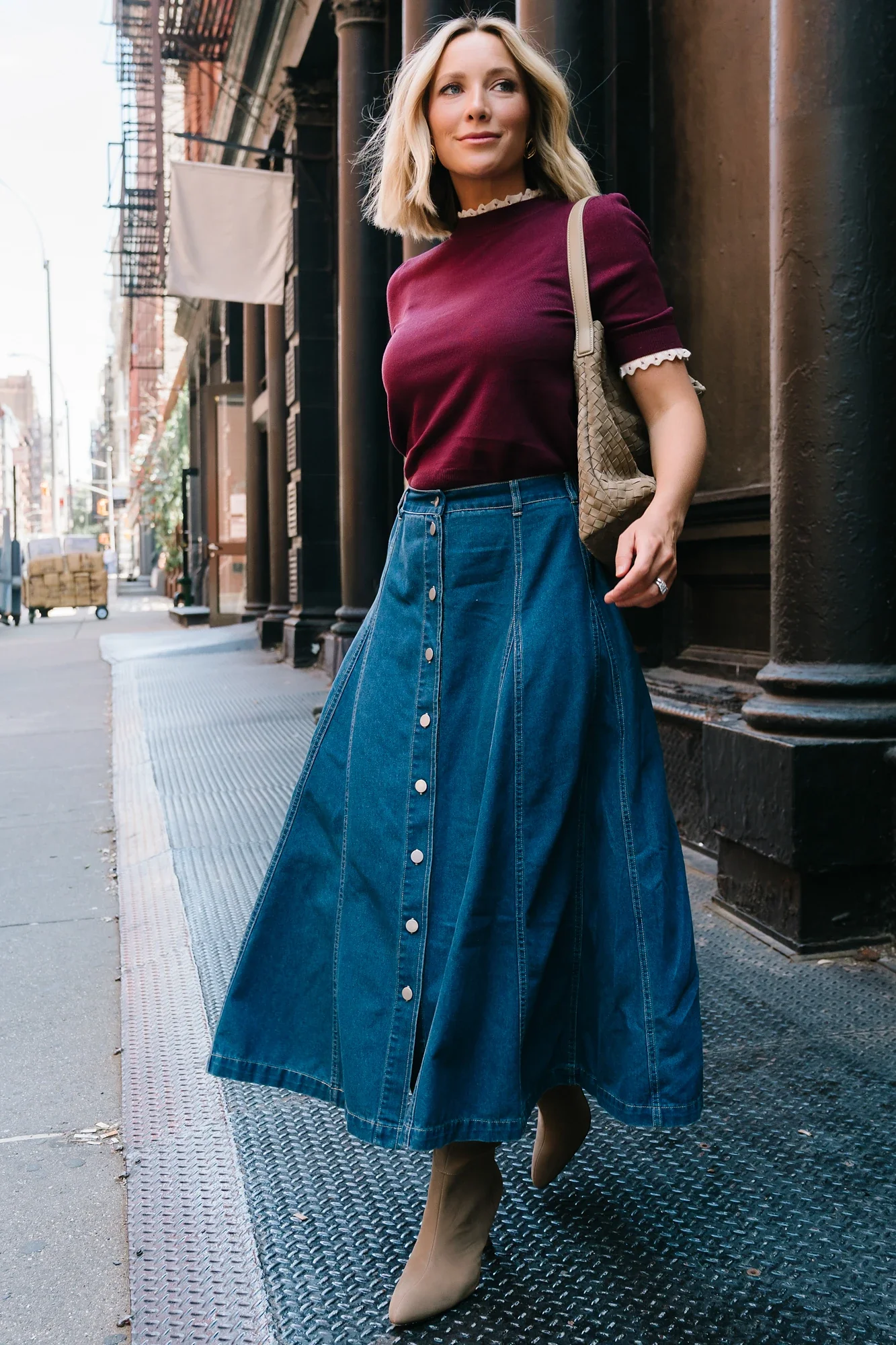 Adeline Sweater Top | Wine 4 Adeline Sweater Top | Wine