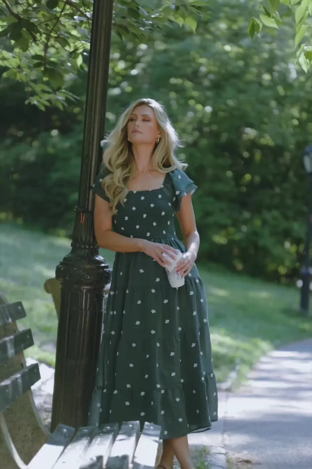 Waverly Midi Dress | Deep Topaz Floral