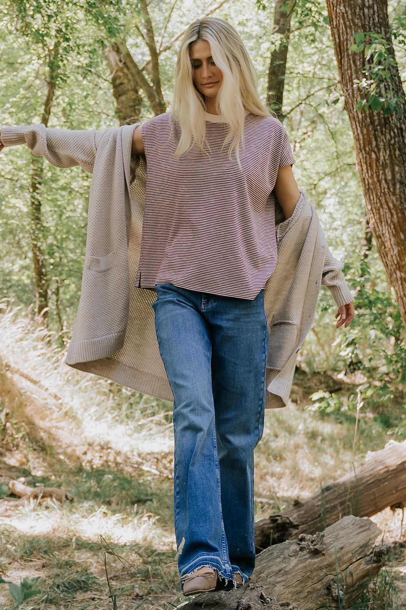 Katrine Hooded Cardigan | Oatmeal 3 Katrine Hooded Cardigan | Oatmeal