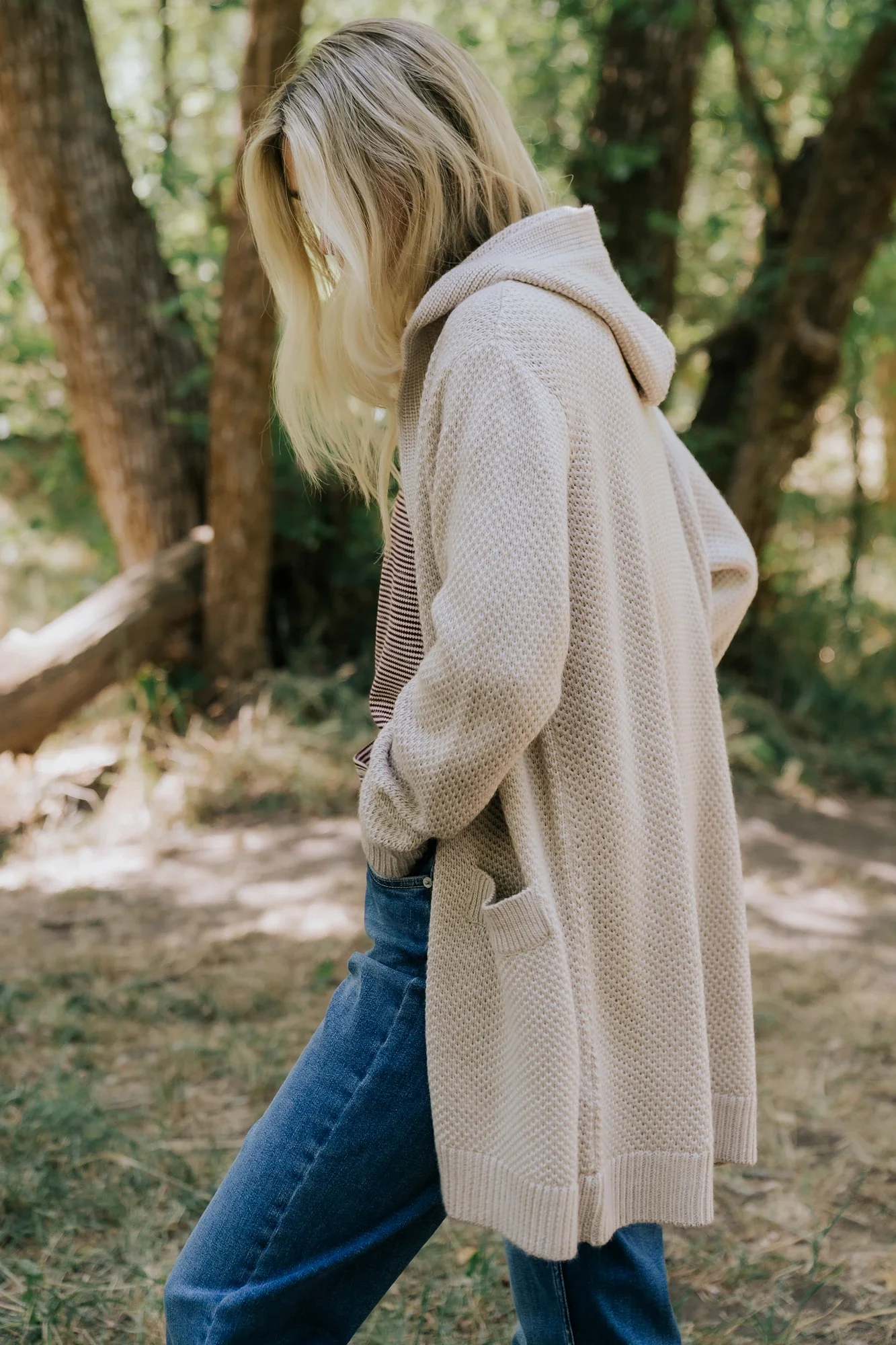 Katrine Hooded Cardigan | Oatmeal 8 Katrine Hooded Cardigan | Oatmeal