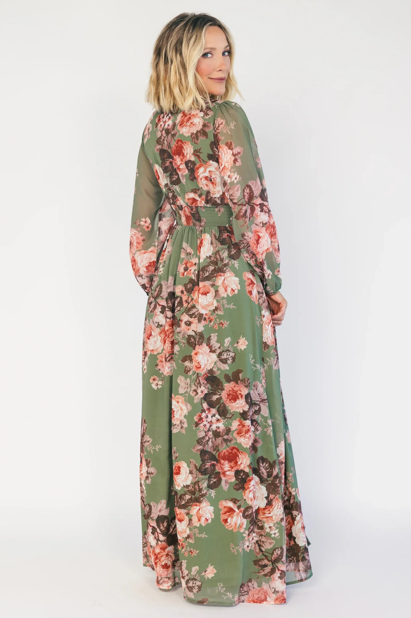 Adira Maxi Dress | Green Floral 7 Adira Maxi Dress | Green Floral