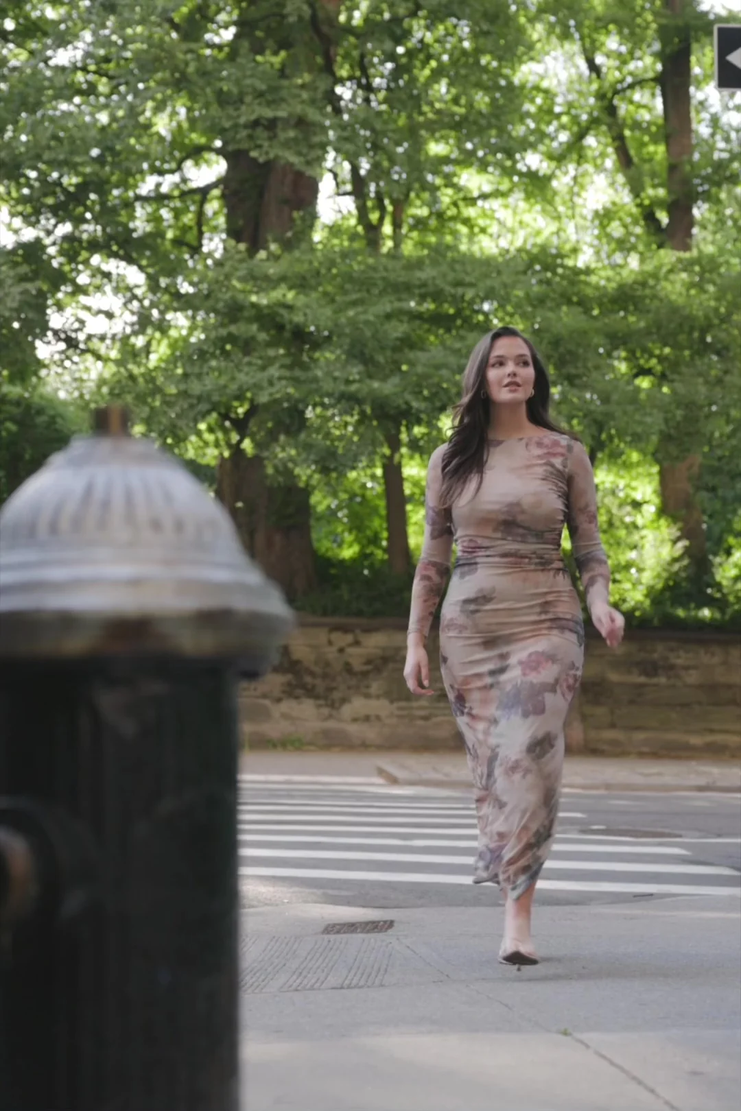 Isadora Maxi Dress | Dark Taupe Floral