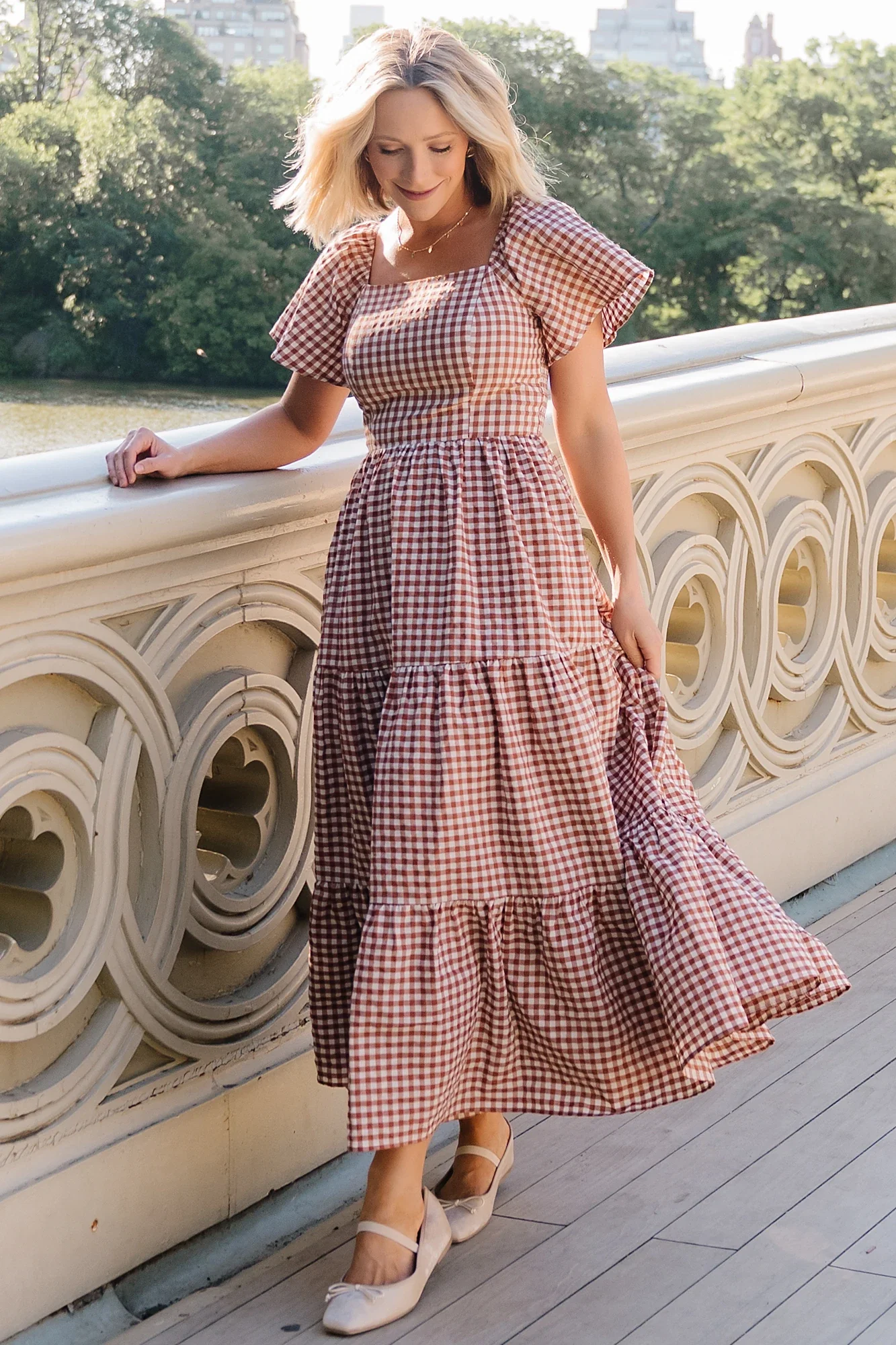 Paley Maxi Dress | Spice + White Gingham 15 Paley Maxi Dress | Spice + White Gingham