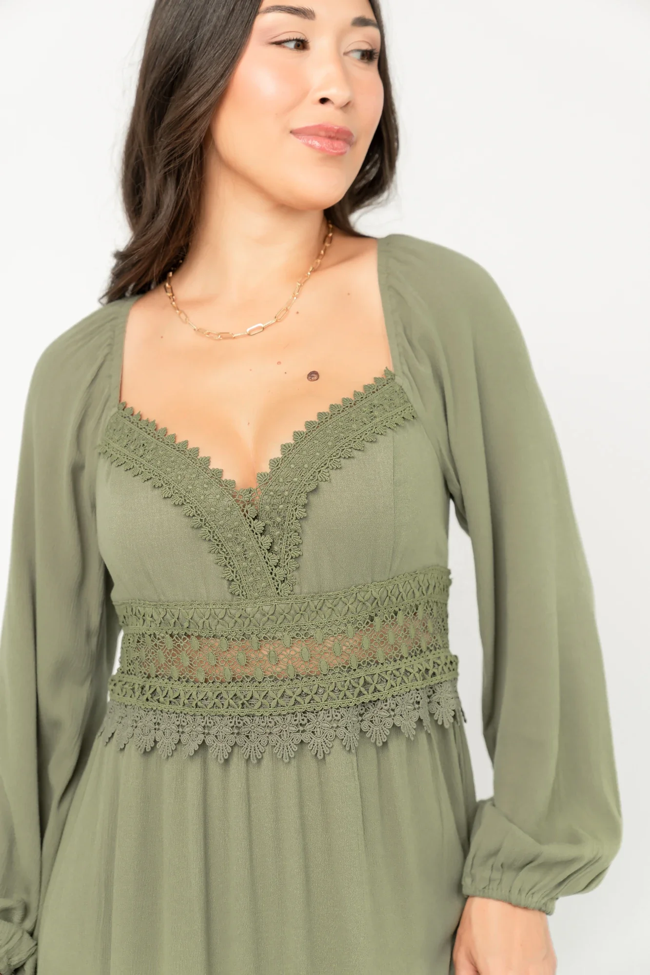 Kristy Boho Lace Maxi Dress | Sage 6 Kristy Boho Lace Maxi Dress | Sage