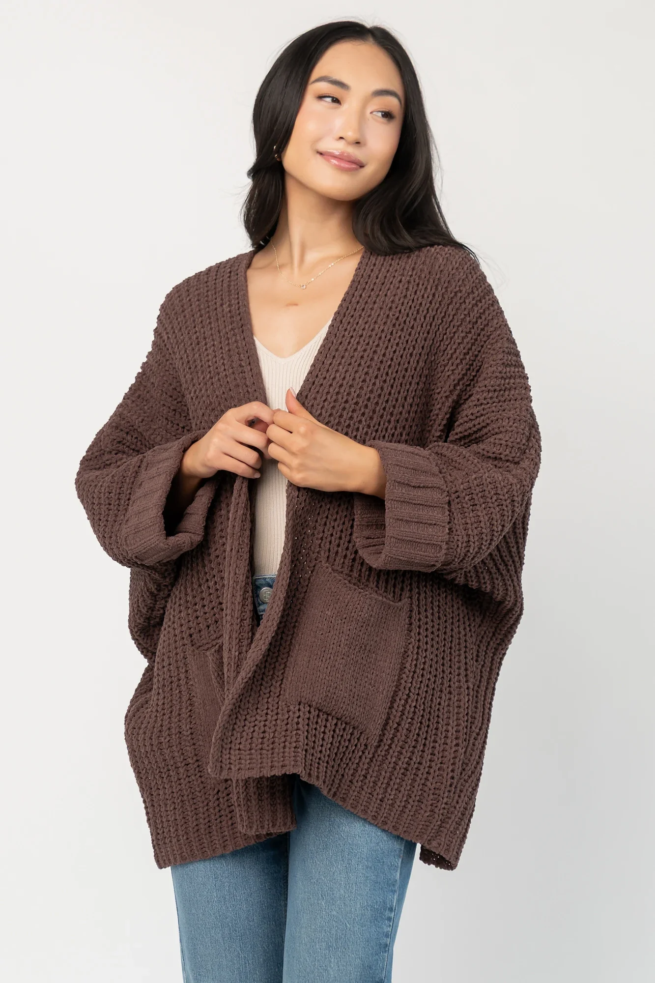 Cybele Oversized Cardigan | Dark Brown 7 Cybele Oversized Cardigan | Dark Brown