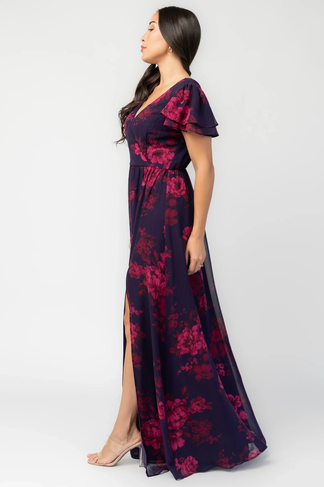 Theodora Maxi Dress | Indigo + Berry 4 Theodora Maxi Dress | Indigo + Berry