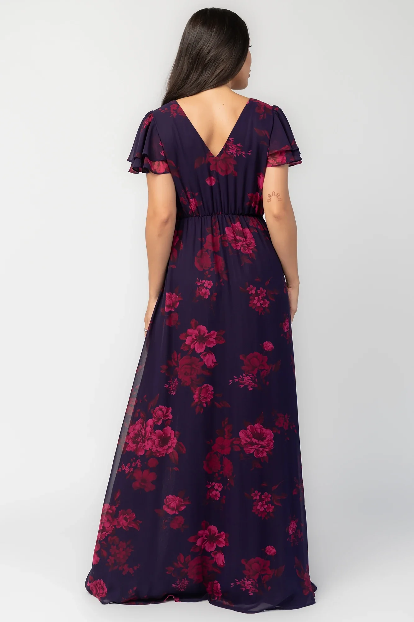 Theodora Maxi Dress | Indigo + Berry 5 Theodora Maxi Dress | Indigo + Berry
