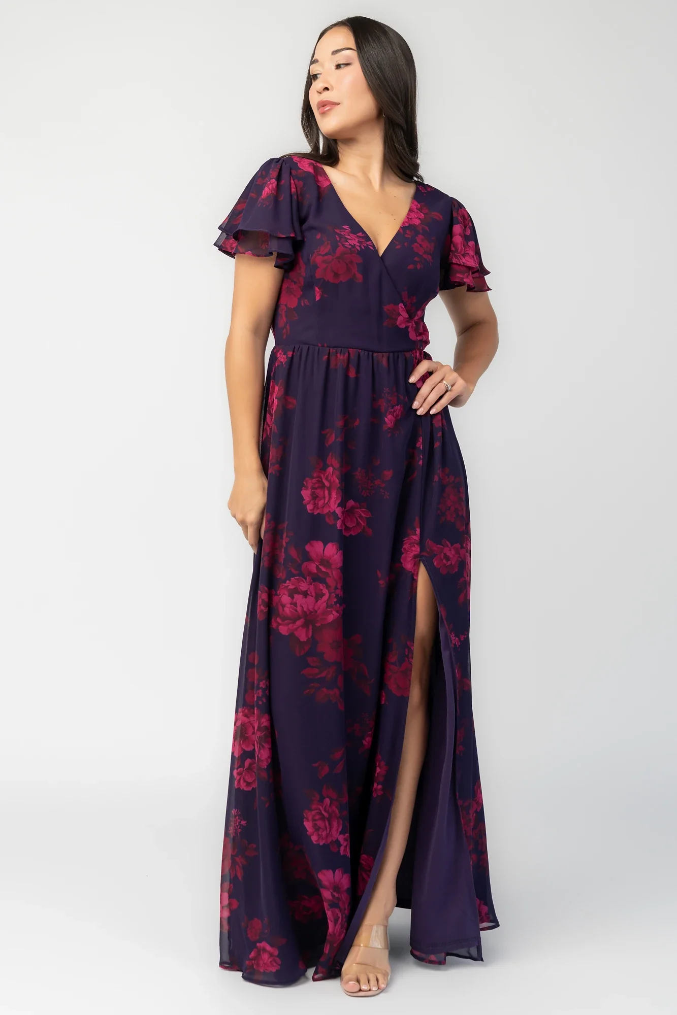 Theodora Maxi Dress | Indigo + Berry 7 Theodora Maxi Dress | Indigo + Berry