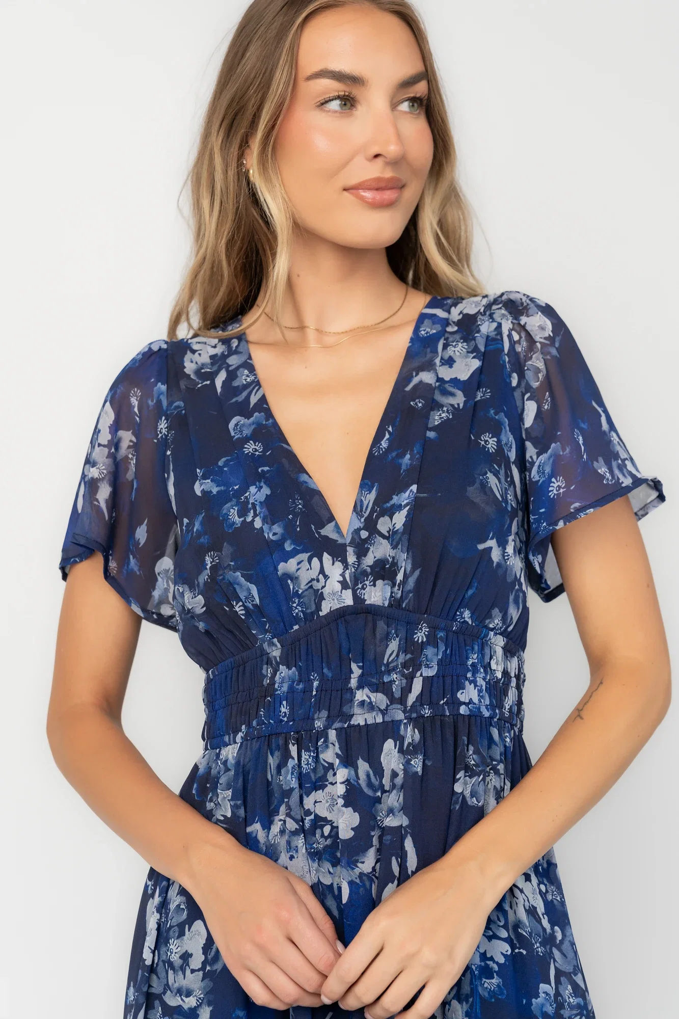 Anthea Maxi Dress | Blue Floral 4 Anthea Maxi Dress | Blue Floral