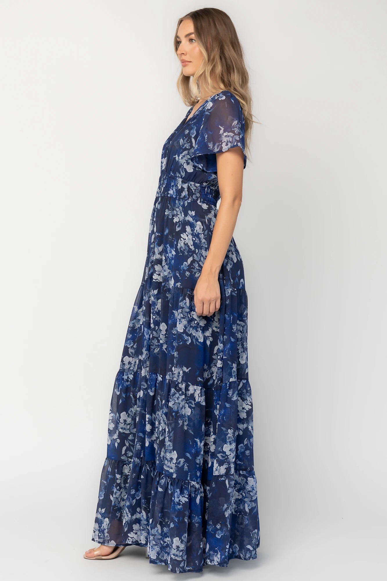 Anthea Maxi Dress | Blue Floral 6 Anthea Maxi Dress | Blue Floral