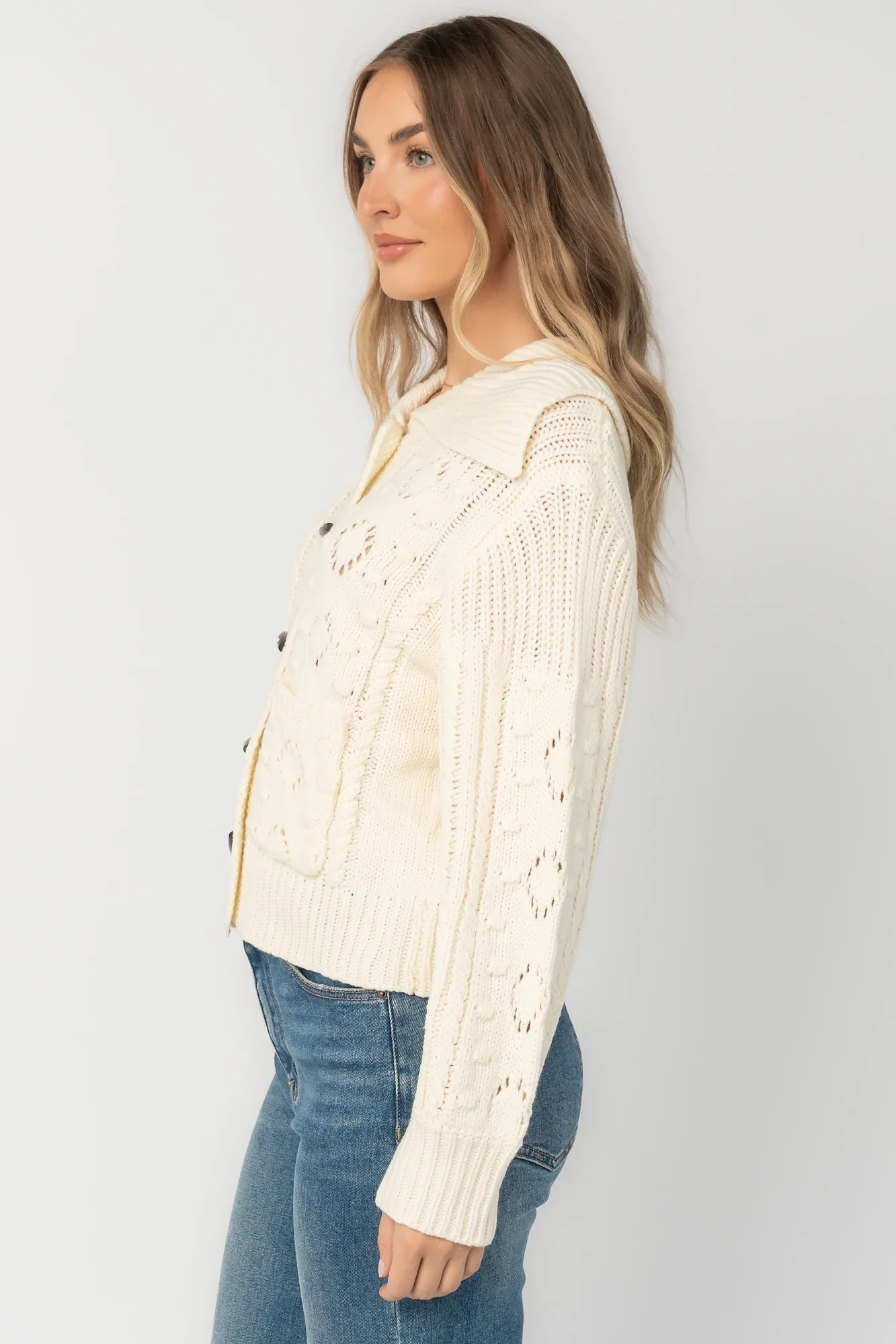 Marion Knit Sweater | Cream 4 Marion Knit Sweater | Cream
