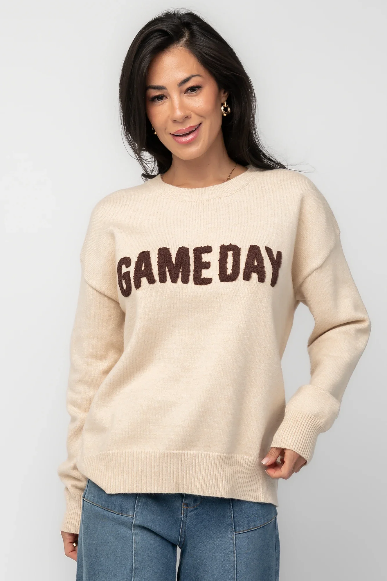 Varsity Sweater | Natural 15 Varsity Sweater | Natural