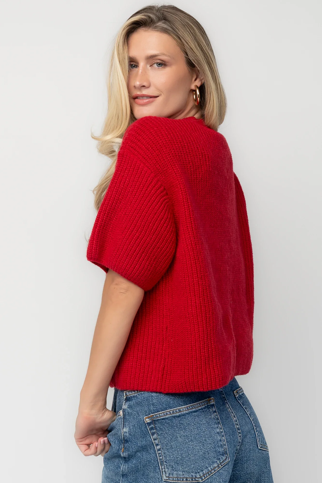 Victory Sweater Top | Red 4 Victory Sweater Top | Red