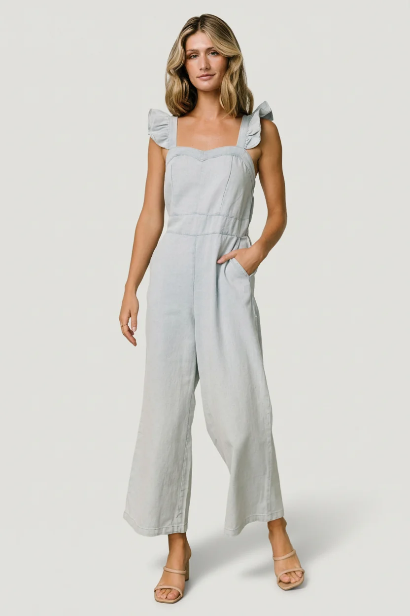 Madison Denim Jumpsuit — Sweetheart Neckline 3 Madison Denim Jumpsuit — Sweetheart Neckline