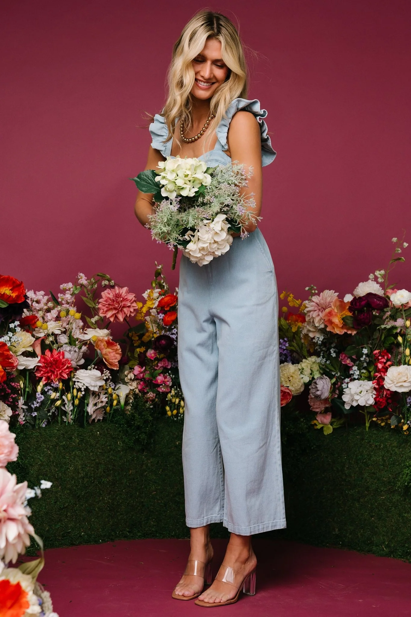 Madison Denim Jumpsuit — Sweetheart Neckline 7 Madison Denim Jumpsuit — Sweetheart Neckline