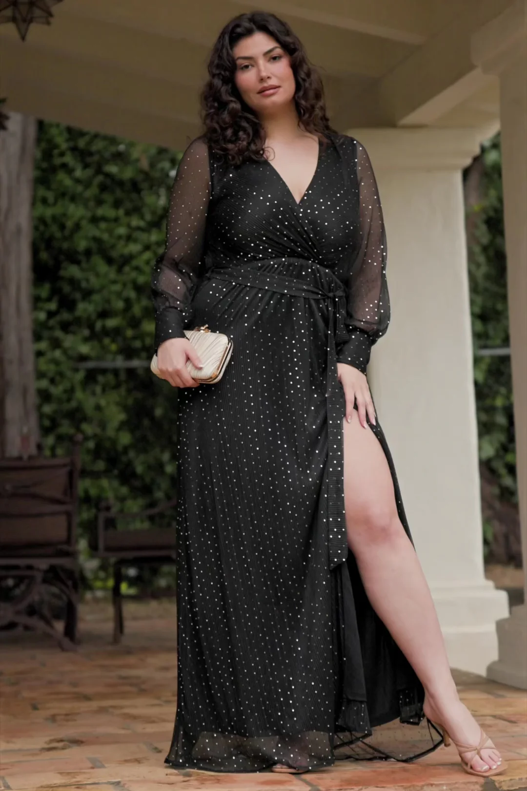 Abigail Sparkle Gown — Twilight Maxi Dress