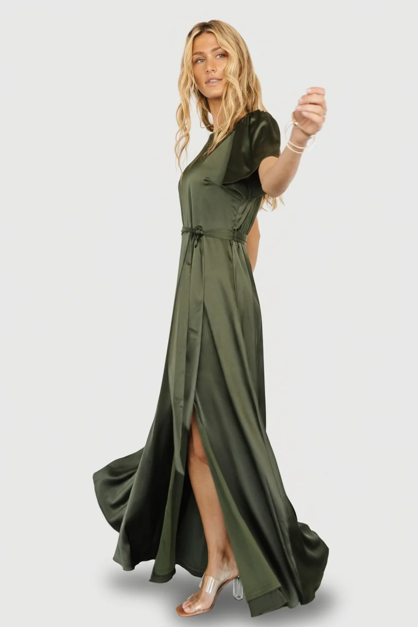 Agnes Satin Maxi Dress — Juniper Green Maxi 7 Agnes Satin Maxi Dress — Juniper Green Maxi