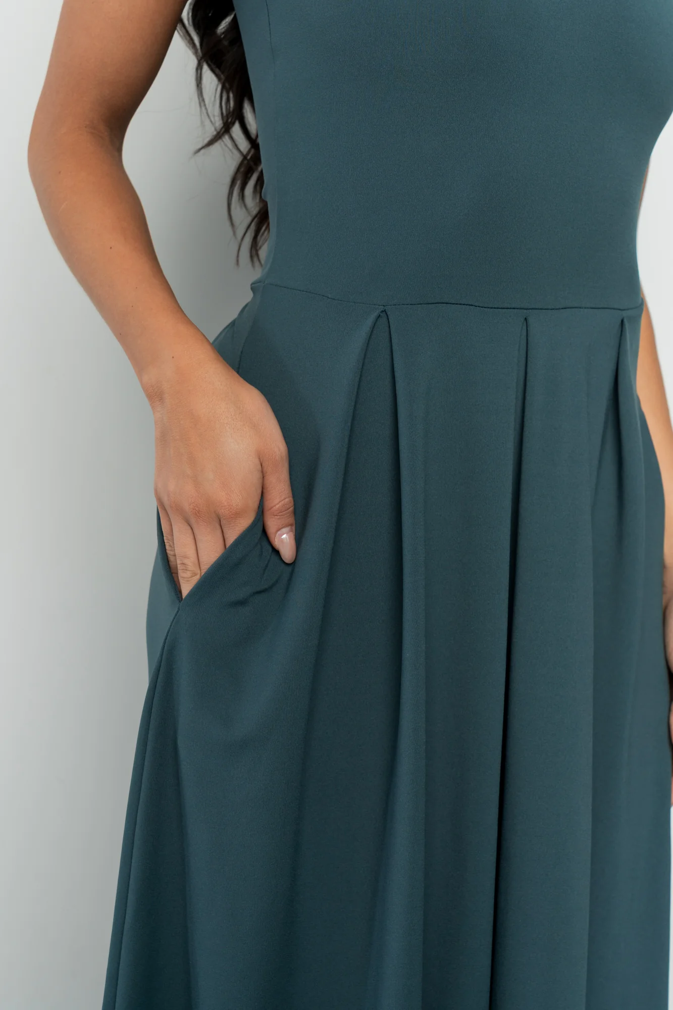 Giavanna Maxi Dress — Dark Green Square Neck 7 Giavanna Maxi Dress — Dark Green Square Neck