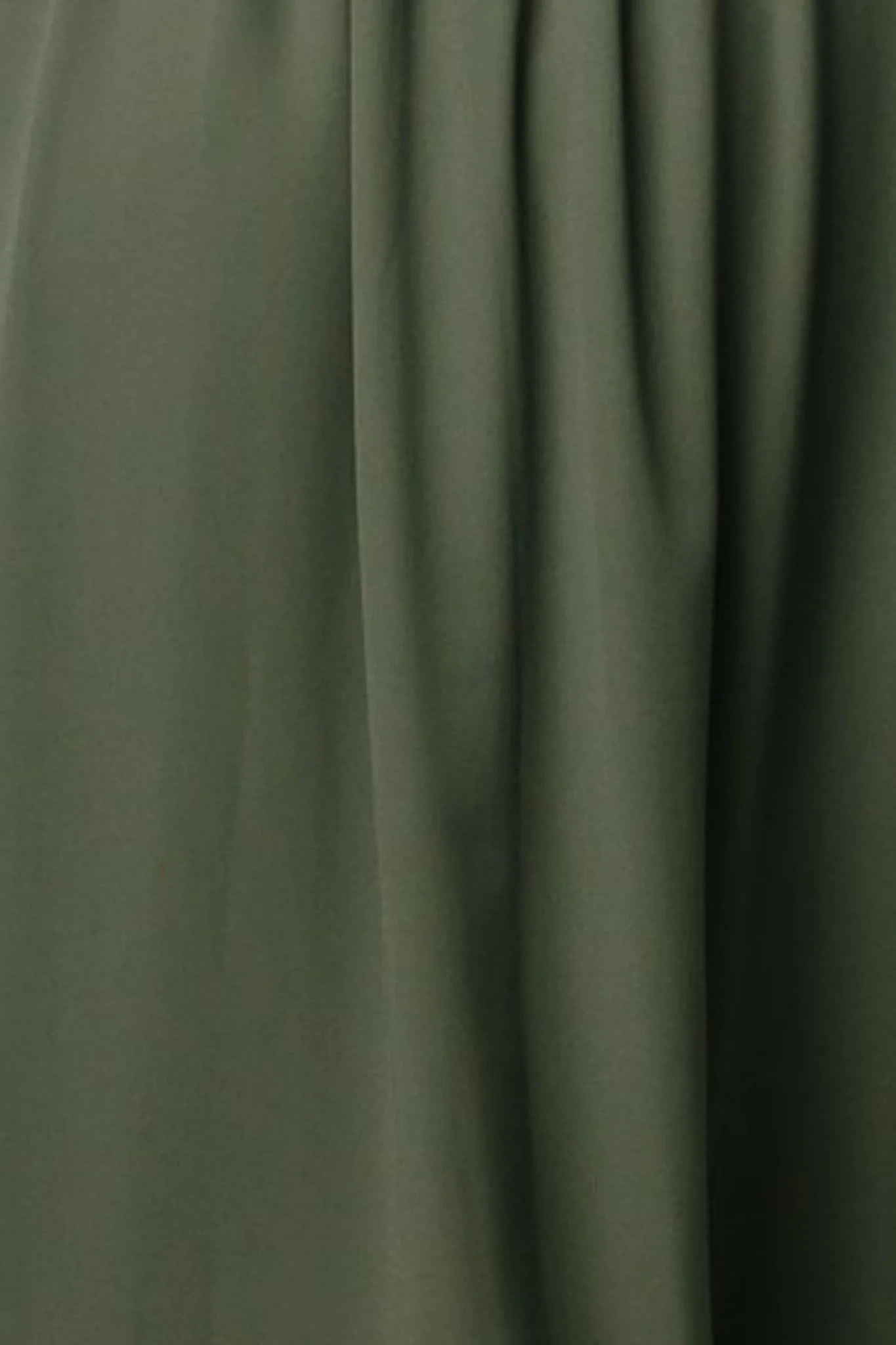 Colette Chiffon Fabric Swatch — Dark Sage