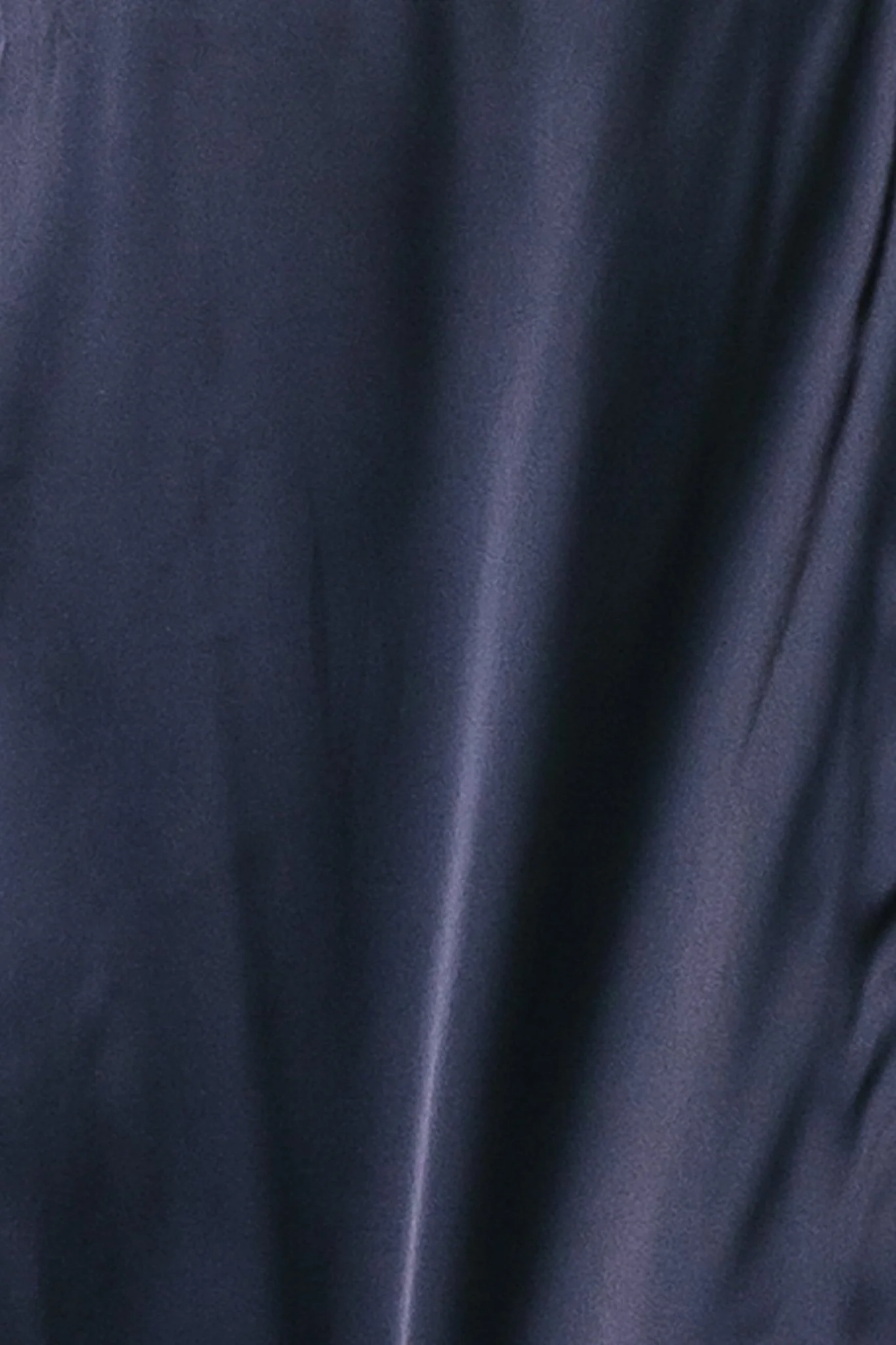 Vara Satin Fabric Swatch - Navy Sample