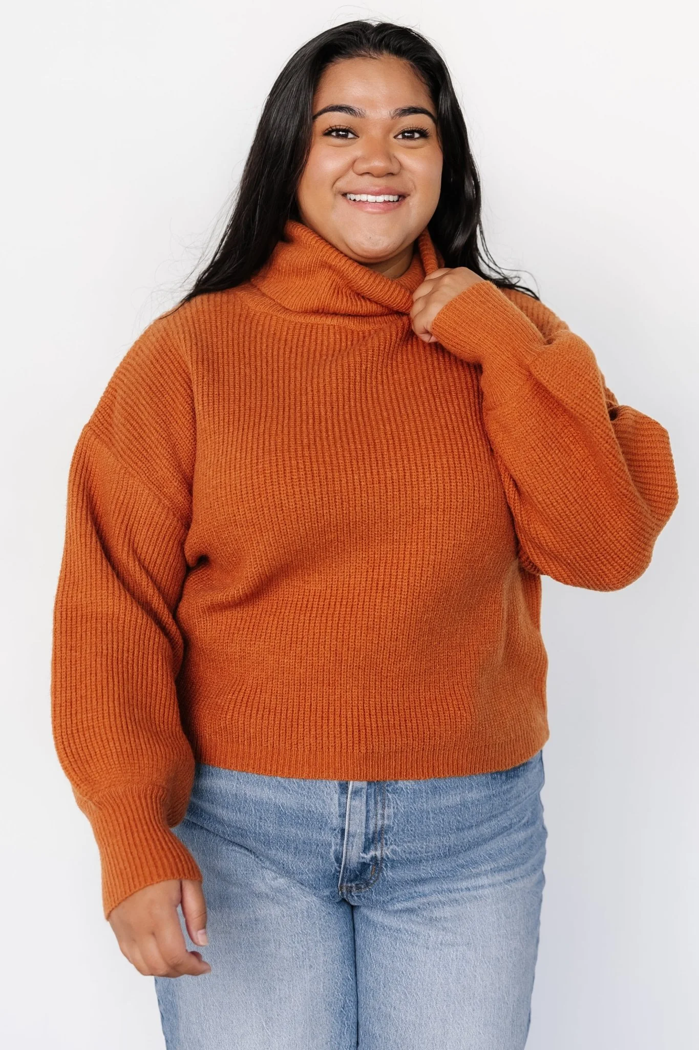Malcolm Turtleneck Sweater - Spice Ribbed Knit 20 Malcolm Turtleneck Sweater - Spice Ribbed Knit