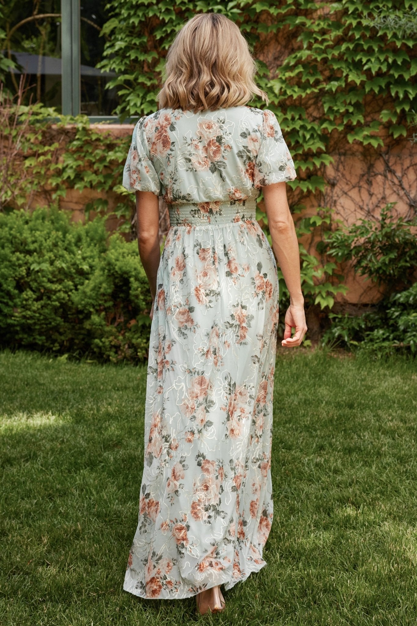 Ardley Maxi Dress — Sage Floral Embroidered 7 Ardley Maxi Dress — Sage Floral Embroidered