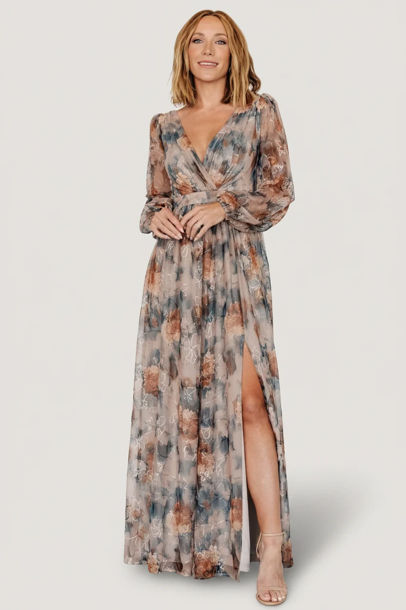 Helene Maxi Dress — Jade Multi Tulle Gown